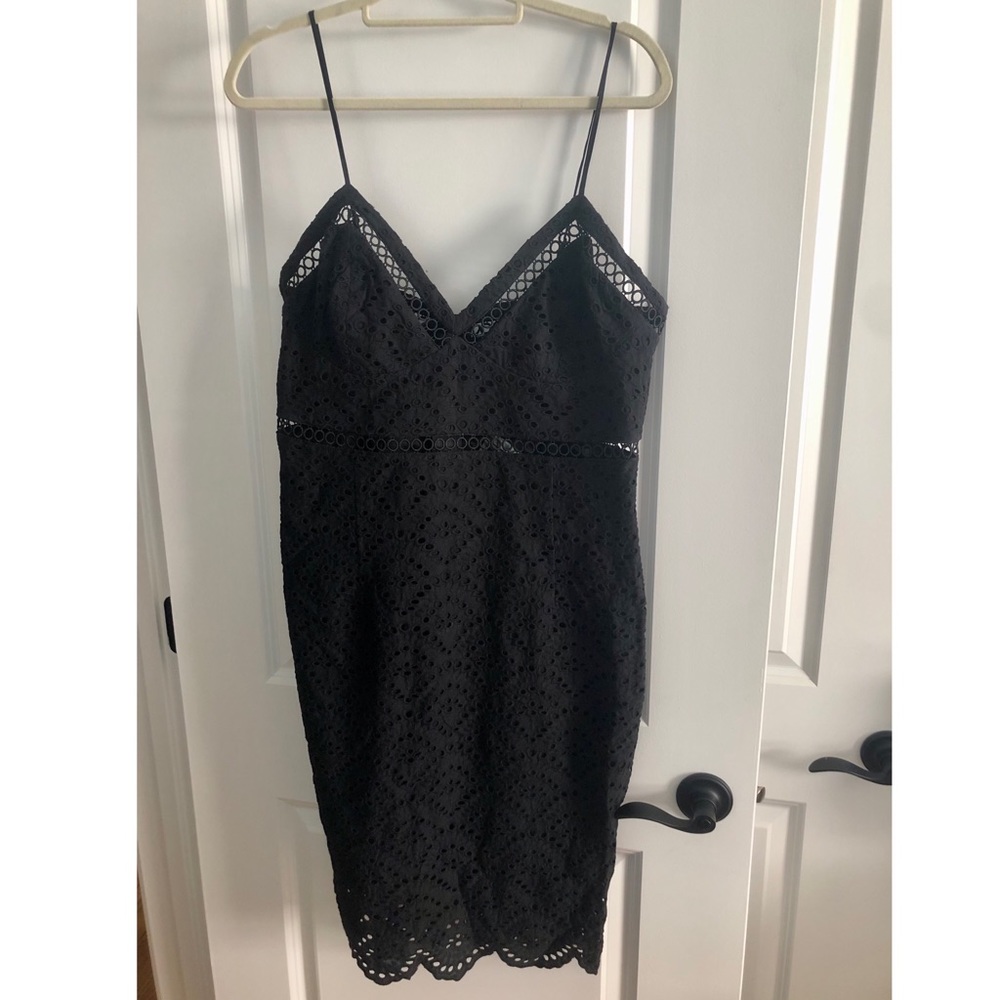Bardot black dress
